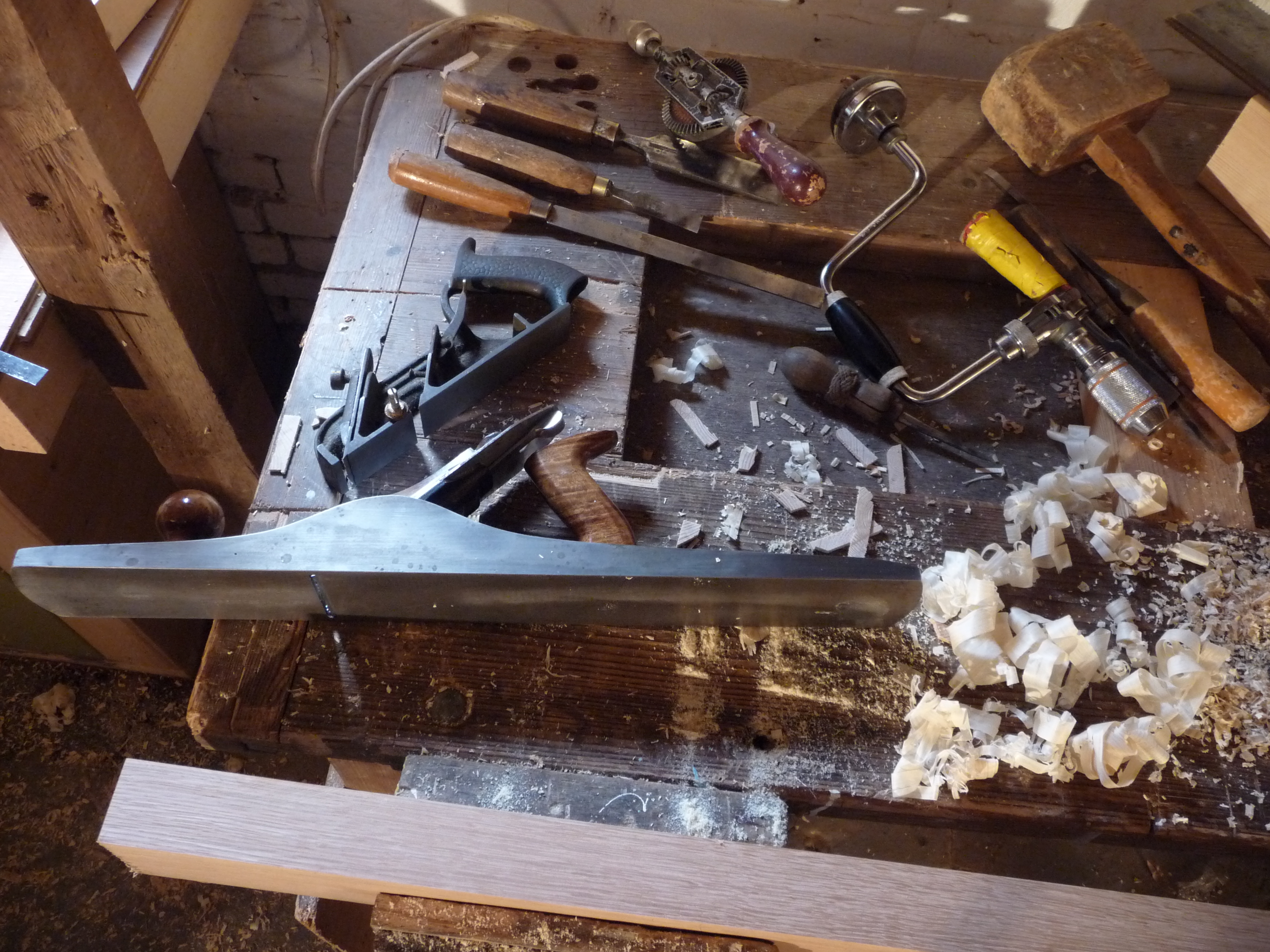Traditional carpenters tools